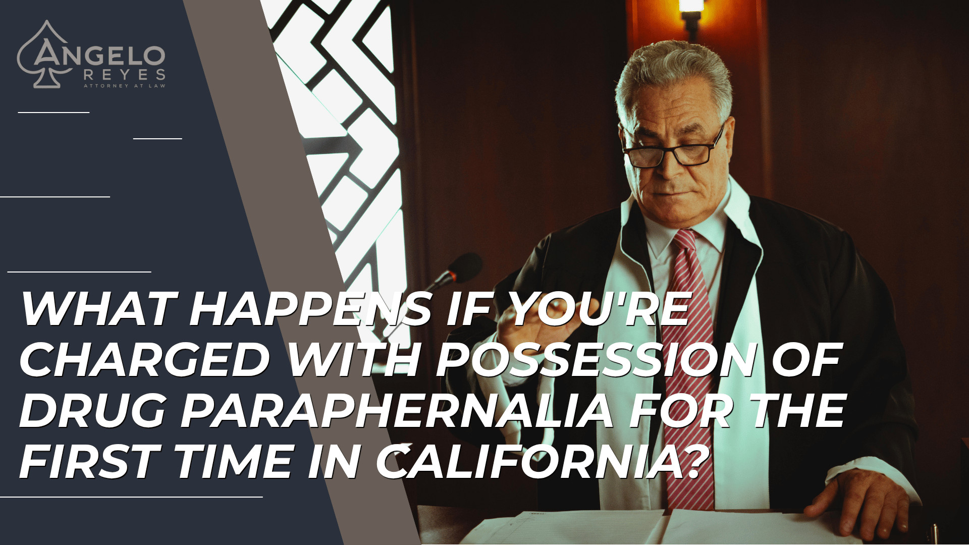Judge reviewing courtroom documents introduces first-time California drug paraphernalia possession charges